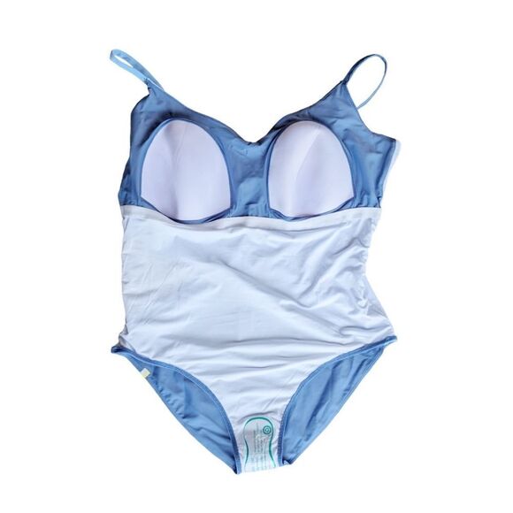 Summersalt Plus Size Marina One Piece Colorblock Swimsuit sz 22 NWT - Picture 8 of 12